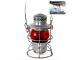 1960s E. L. Railroad Lantern, The Erie Lackawanna Railway, Red Globe Lantern