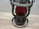 Antique Dietz Vesta Rdg Co Trans Dept Reading Railroad Lantern With Red Globe