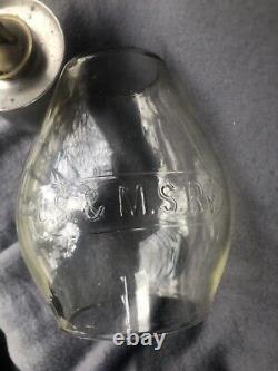 Adams & Westlake RR Lantern For Lake Shore & Michigan Southern With Cast Globe