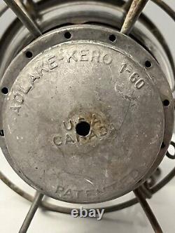 Adlake Kero No 300 CTA Railroad Lantern Clear Globe Patented USA Canada 1-60