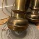 Antique Adams & Westlake C Candlestick Railroad Lantern Arts &crafts. Pair