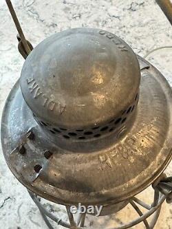 Antique Adlake Kero Railroad Lantern (RF&P RR Richmond, F'burg & Potomac)