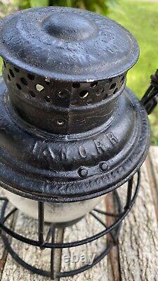 Antique Adlake Norfolk & Western Railroad Lantern Adams & Westlake N&W See Pics