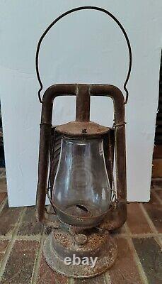 Antique Blue Grass Kerosene Railroad Inspectors Lantern