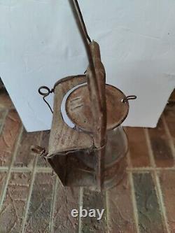 Antique Blue Grass Kerosene Railroad Inspectors Lantern