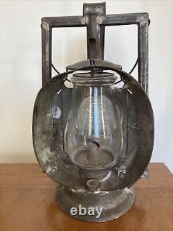 Antique Dietz Acme Track Walker Inspector Lantern RR Train Station Lamp Railroad