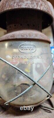 Antique Elgin Chicago Aurora Railway Lantern