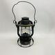 Antique New York Central System Dietz Vesta Railroad Lantern Embossed Globe