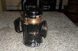 Antique Railroad GWR Fog Lantern, Old Hand Signal Railway Lamp