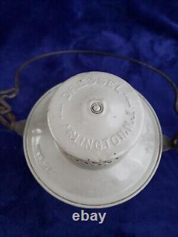 Antique Railroad Lantern EXCELLENT Cond. NYC LINES Globe Dressel Arlington, NJ