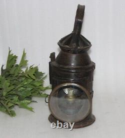 Antique Railroad Lantern, Old Signal Railway Lamps, Unique Home Décor