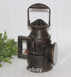 Antique Railroad Lantern, Old Signal Railway Lamps, Unique Home Décor