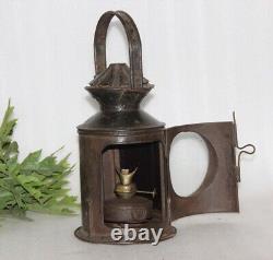 Antique Railroad Lantern, Old Signal Railway Lamps, Unique Home Décor 15873