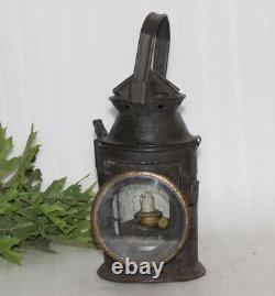 Antique Railroad Lantern, Old Signal Railway Lamps, Unique Home Décor 15874