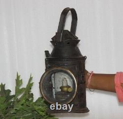 Antique Railroad Lantern, Old Signal Railway Lamps, Unique Home Décor 15874