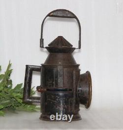 Antique Railroad Lantern, Old Signal Railway Lamps, Unique Home Décor 15875