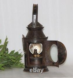 Antique Railroad Lantern, Old Signal Railway Lamps, Unique Home Décor 15875