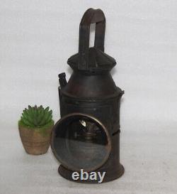 Antique Railroad Lantern, Old Signal Railway Lamps, Unique Home and Decor