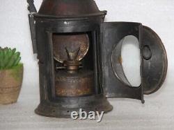 Antique Railroad Lantern, Old Signal Railway Lamps, Unique Home and Decor