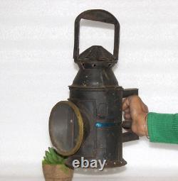 Antique Railroad Lantern, Old Signal Railway Lamps, Unique Home and Décor -15272