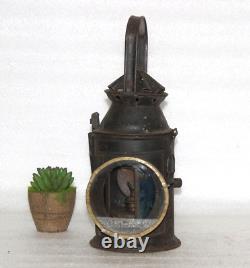 Antique Railroad Lantern, Old Signal Railway Lamps, Unique Home and Décor -15272