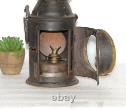 Antique Railroad Lantern, Old Signal Railway Lamps, Unique Home and Décor -15272