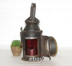 Antique Railroad Lantern, Old Signal Railway Lamps, Unique Home and Décor -15272