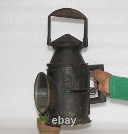 Antique Railroad Lantern, Old Signal Railway Lamps, Unique Home and Decor