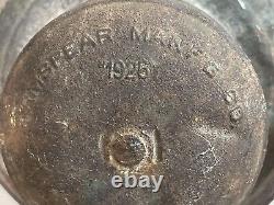 Antique Southern RY Railroad Lantern Cracked Globe New York 1925 Armspear Manf