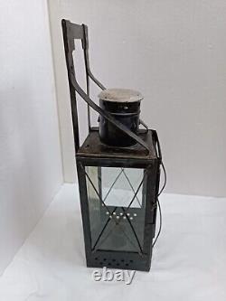 Antique Soviet USSR railroad candle lantern