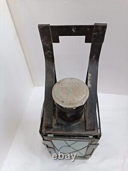 Antique Soviet USSR railroad candle lantern