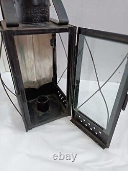 Antique Soviet USSR railroad candle lantern