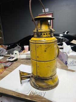 Antique Vintage Adlake Non Sweating Lantern Antique Railroad Lamp Chicago