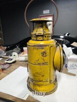 Antique Vintage Adlake Non Sweating Lantern Antique Railroad Lamp Chicago