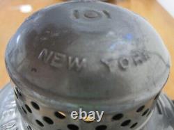 Armspear New York 1925 Embossed Globe Etched SOO LINE RY Railroad Lantern