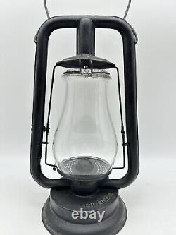 Berger Mfg. Co. Hanging Tubular Street Lamp Lantern Railroad Barn