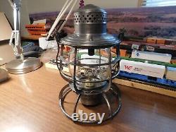 Boston & Maine Railroad Lantern Armspear Man'fg Co. New York B. & M. R. R. 1886