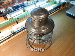 Boston & Maine Railroad Lantern Armspear Man'fg Co. New York B. & M. R. R. 1886