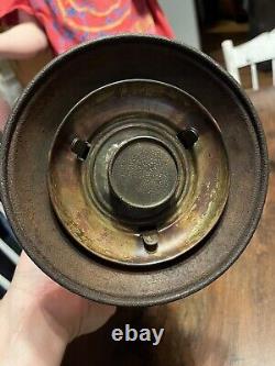 Brass Top Signal Railroad Co. Patd. 1876 Fitchburg Railroad Bellbottom Lantern