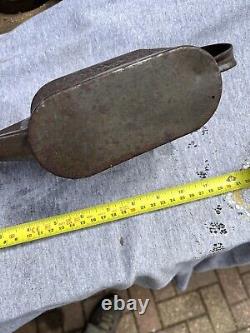 British Railway Lantern And Oil Can Used