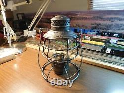 CHICAGO & NORTH WESTERN RAILROAD LANTERN A&W COMPANY THE ADAMS C&NW. Ry 1897