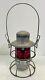 Chesapeake & Ohio Railroad Lantern, Red Glob, Adlake-kero