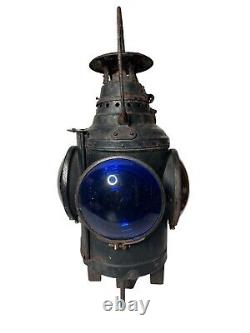 Dressel Antique Railroad Lantern Arlington NJ Switch Light 4-way