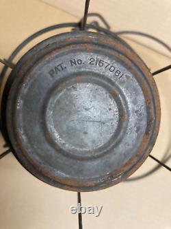 Dressel Erie Railroad Lantern with Marked Globe