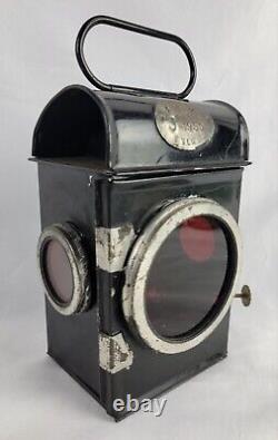 Er Snlw Ltd. 3-1955 Elizabeth Regina British Railroad Lantern