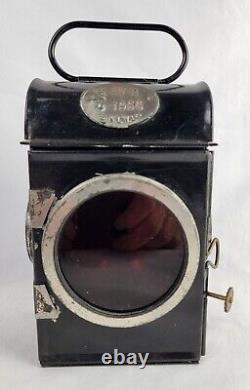 Er Snlw Ltd. 3-1955 Elizabeth Regina British Railroad Lantern