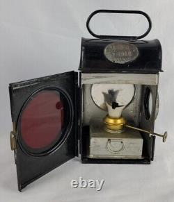 Er Snlw Ltd. 3-1955 Elizabeth Regina British Railroad Lantern