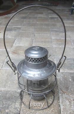 Erie Railroad Adlake-Kero 435 Lantern Clear Mfgd by Adams & Westlake Co, U. S. A