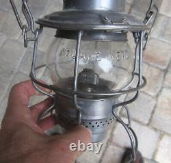 Erie Railroad Adlake-Kero 435 Lantern Clear Mfgd by Adams & Westlake Co, U. S. A