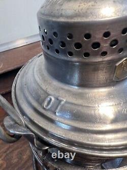 FO Dewey CO Armspear Kerosene Railroad Lantern MACBETH barrel Globe, Super Clean